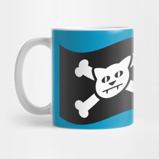 Jolly Roger the Cat pirate flag Mug